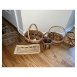 GROUP OF BASKETS