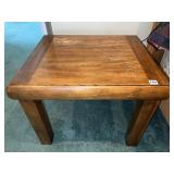 SIDE TABLE 20" W X 20" X 24" H LIGHT MARKS ON TOP