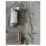 COOKING SKEWERS AND CARGO NET