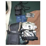 PENTAX IQZOOM 140M, BELL HOWELL INFRA-RED CAMERA,