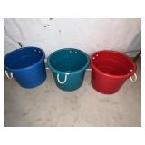 ROPE HANDLE TOTES 21" ROUND X 17" H