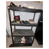 BLACK 54" H X 36" W X 18" D STURDY SHELF