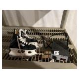 KIDS HOCKEY SKATES AND POWER SUPPLY