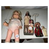 AMERICAN INDIAN DOLLS, ETC.
