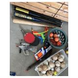 BASEBALLS, PING PONG PADDLES, ETC. WOOD