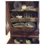 FOSTORIA CREAMER/SUGAR, WINE GLASSES, ETC.