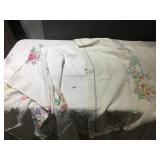 CROSS STITCH TABLECLOTHS, SOME STAINS