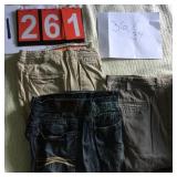X2, HOLLISTER PANTS 36/34