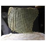 2 CROCHETED TABLECLOTH