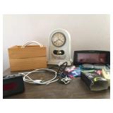 CLOCK RADIO, ALARM CLOCK, ETC.