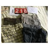 GUESS & EXPRESS SHORTS 36