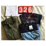 LUCKY BRAND, NAUTICA SHIRTS L