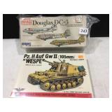 MODELS DOUGLAS DC-3 PLANE, PZ. H AUF GW II