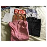 FINK & EXPRESS DRESS SHIRTS L