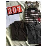 EXPRESS, STANDARD CLOTH POLO SHIRTS L