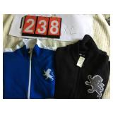 EXPRESS SHIRTS ZIP FRONT XL