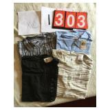 BANANA REPUBLIC, GUESS XL SHIRTS