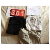 OLD NAVY, GUESS, MASSIMO SHORTS 36