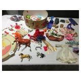 BARBIE DOLL CLOTHES, SHOES, ETC.