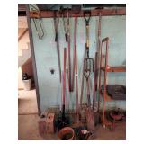 HOVELS, PRUNERS, PITCHFORK, ETC.