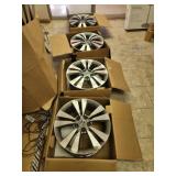 HONDA WHEEL RIMS USED, TEO7A SET OF 4