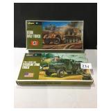 GERMAN TANK & HALF TRAK MODELS, NEW
