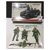 GERMAN MODEL & MILITARY FIGURINES, NEW