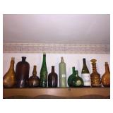 DECANTERS, LARGE BOTTLES