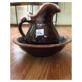 MCCOY WATER PITCHER & BOWL