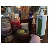 CANDLES, FOREVER MIDNIGHT COLOGNE, ETC.