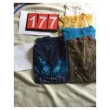 BANANA REPUBLIC, EXPRESS SHIRTS L