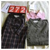 X2, EXPRESS, SHERMAN SHIRTS L