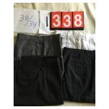 CROFT & BARROW, SAVANE, DOCKERS PANTS 38/34