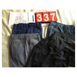 CROFT & BARROW, DOCKERS 38/34 PANTS