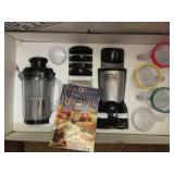 CLOWN MUG, MARSH CIGAR BOX, GLASS FUNNEL,