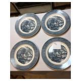 BLUE WHITE DISHES USA