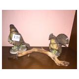 LEFTON RUFFED GROUSE PAIR W/ PEDESTALS