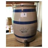 BLUE CROWN 2 GALLON BEVERAGE DISPENSER 12" H X 8"