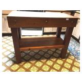 CENTER ISLAND 2 TIER 36" H X 43" W X 21" D