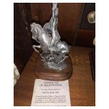 MICHAEL BOYETTE SCULPTURE, SIGNED AND NUMBER,