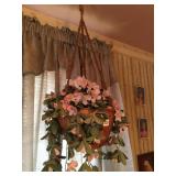 SILK HANGING BASKET
