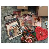 NEEDLE WORK, DECORATIONS