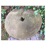 VINTAGE GRINDING STONE WHEEL