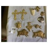 BUFFALO DECORATION, CROSSES, ETC. FOR JEWELRY &