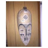 CARVED WOOD MASK.