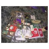DIRT DEVIL SUPPLIES, TAPE DISP. WIG, WIND CHIMES,
