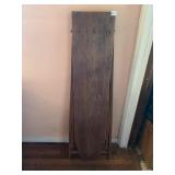 ANTIQUE WOOD IRONING BOARD