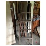 WOOD LADDER.