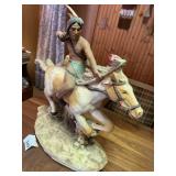 CHALK INDIAN UNIVERSAL STATUARY 1981