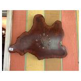 PETRIFIED WOOD CLOCK